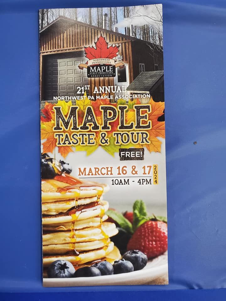 21st Annual Maple Taste and Tour, 9225 Fillinger Rd, Cranesville, PA