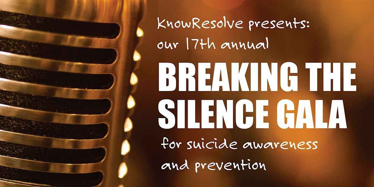 17th annual Breaking the Silence Gala, 22 November | Event in Clinton Twp | AllEvents