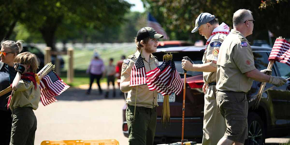 Flag Placement 2025 - Company / Organizational Group Registration, 24 May | Event in Minneapolis | AllEvents