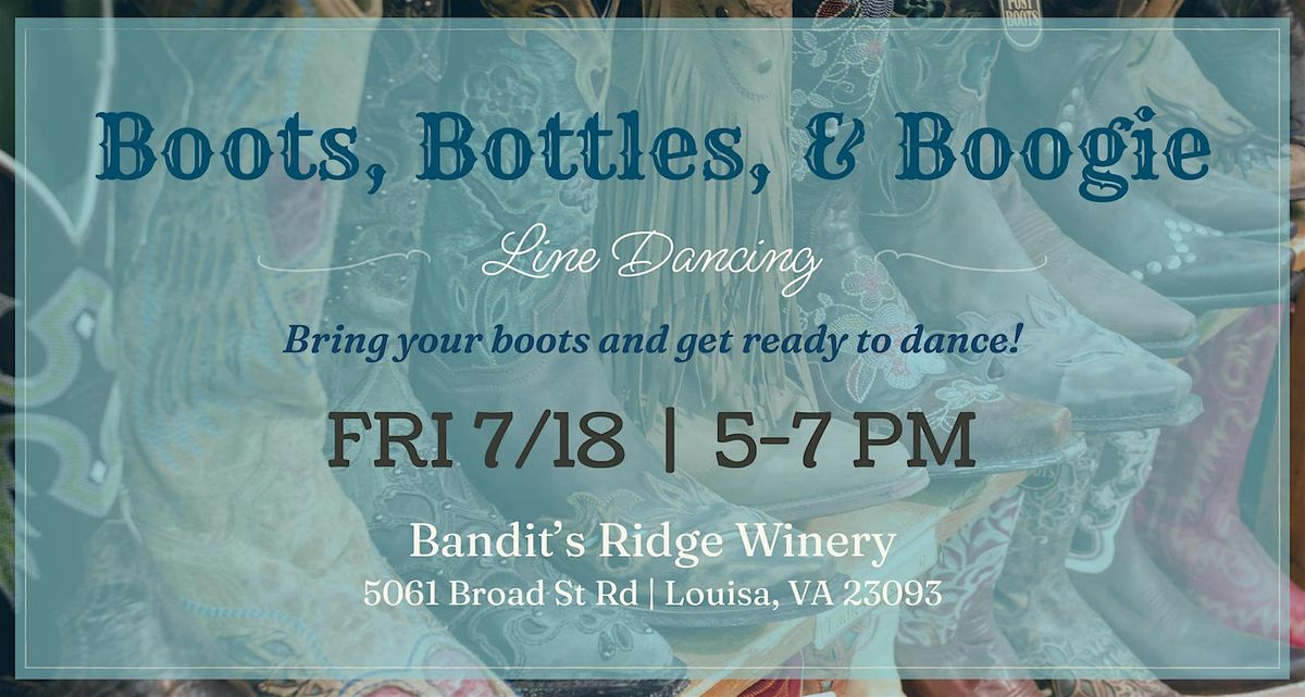 Boots, Bottles, & Boogie, 18 July | Event in Louisa | AllEvents