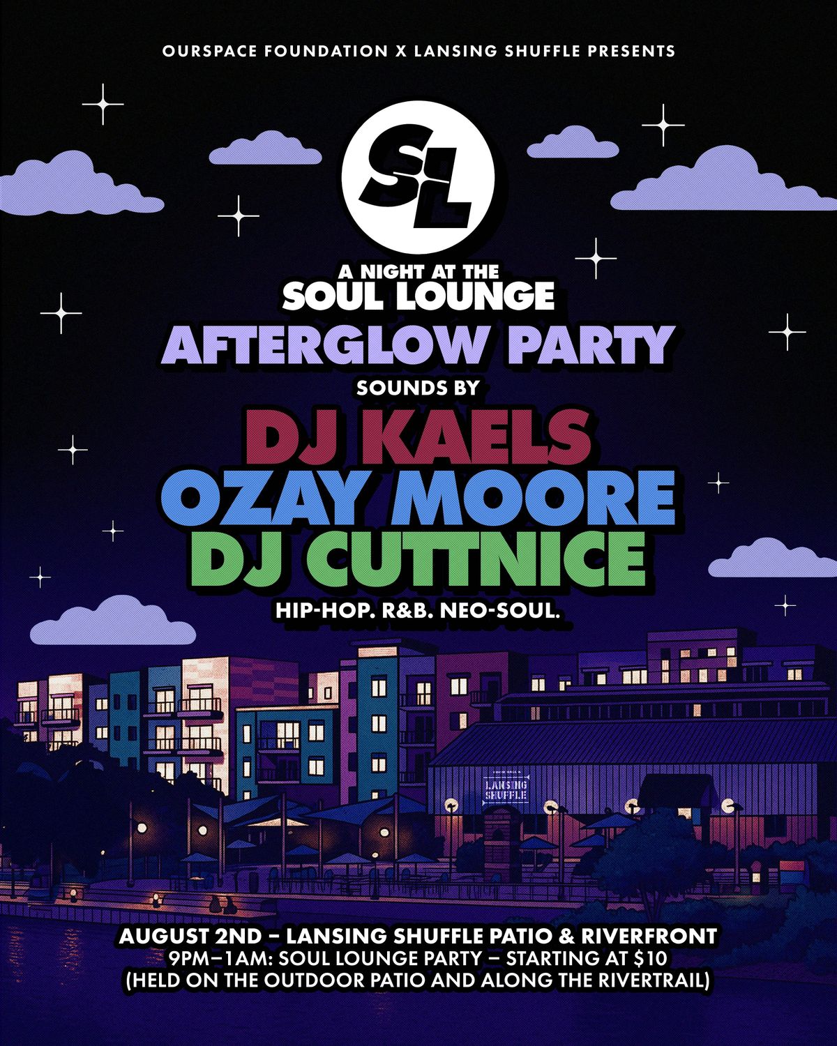 A Night at the Soul Lounge: Afterglow Party, 2 August | Event in Lansing | AllEvents