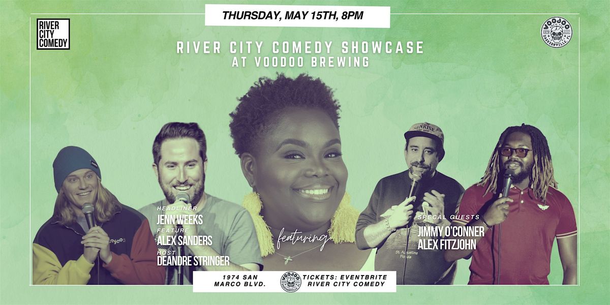 River City Comedy Showcase at Voodoo Brewing, 15 May | Event in Jacksonville | AllEvents