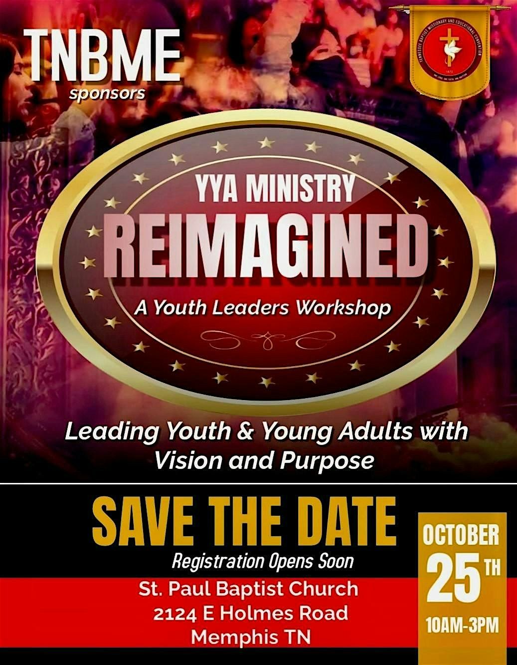 YYA Ministry Reimagined, 25 October | Event in Memphis | AllEvents