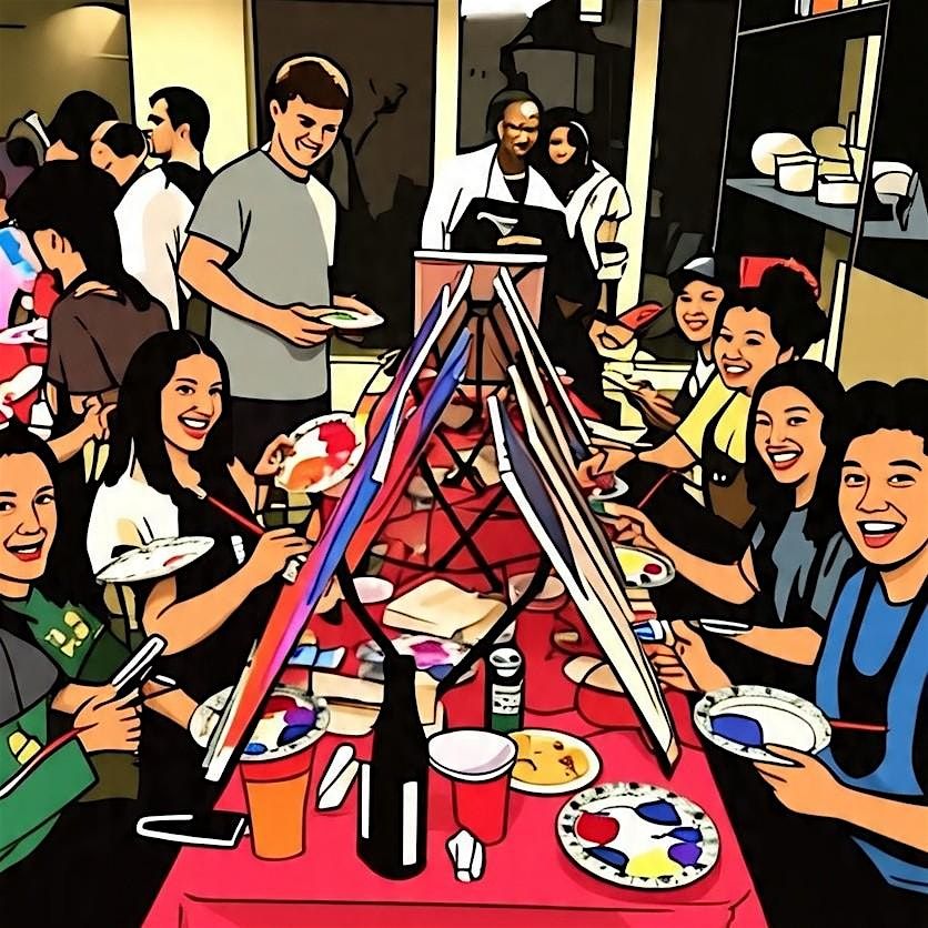 Let's Paint with Pints at The Bank Shot, 7 August | Event in Elk Grove | AllEvents