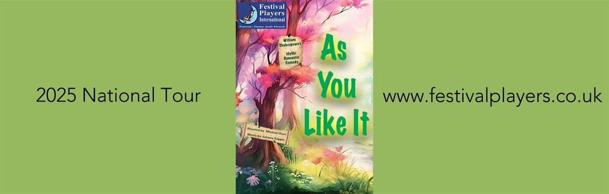 As You Like It, 15 June | Event in Oswestry | AllEvents