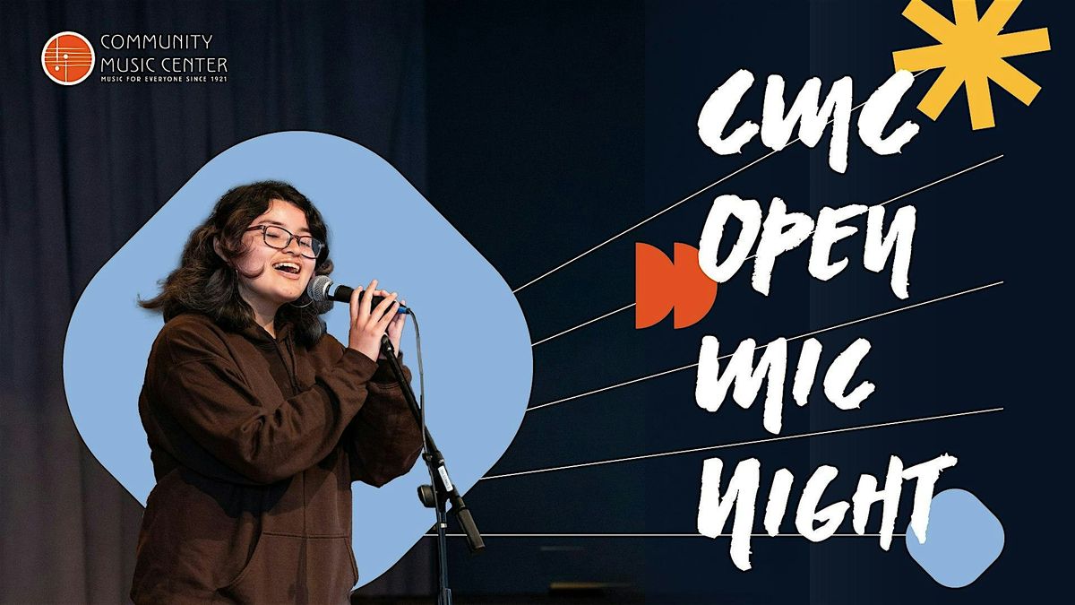 CMC Open Mic Night, 3 December | Event in San Francisco | AllEvents