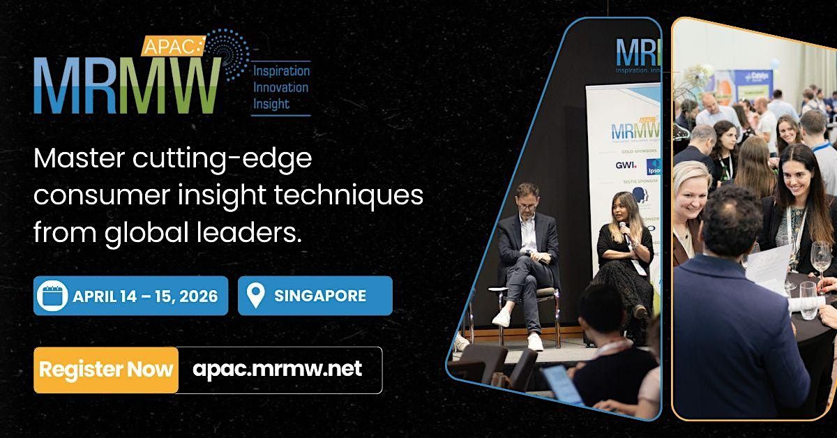 MRMW APAC 2026, 14 April | Event in Toa Payoh | AllEvents