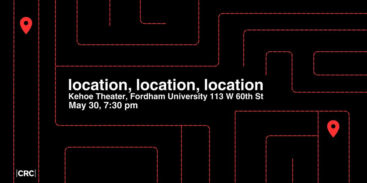 location, location, location: a radio play, 30 May | Event in New York | AllEvents