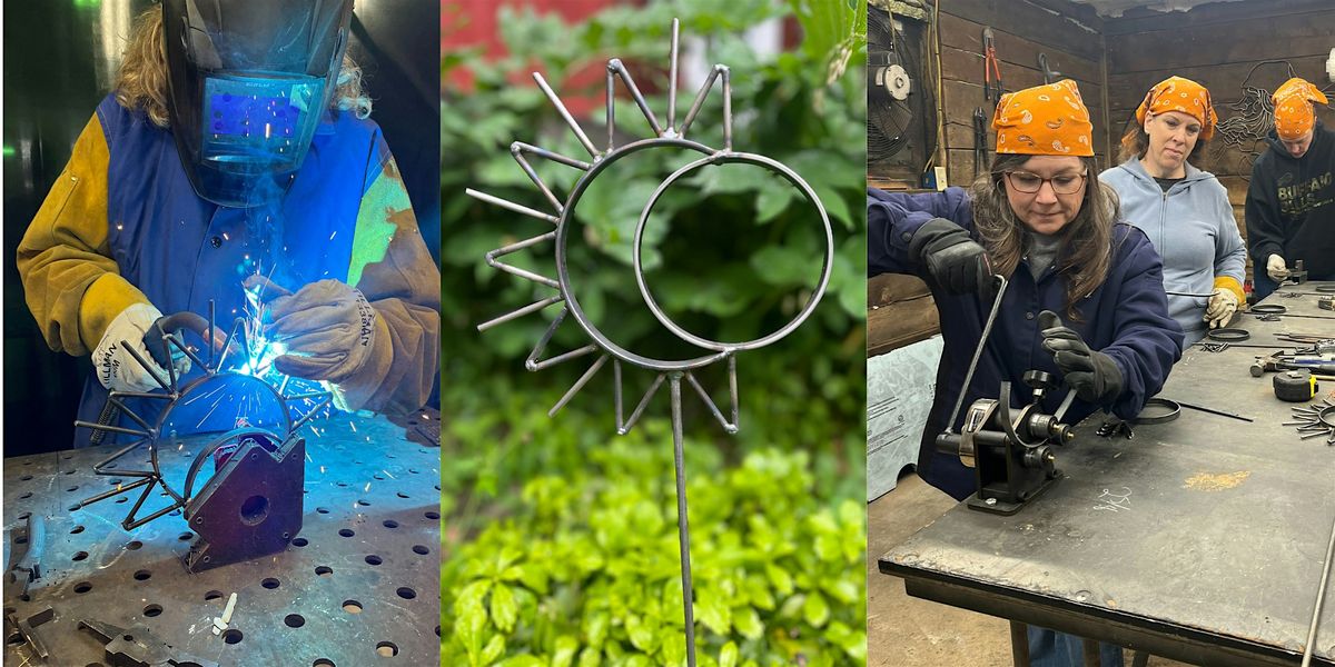 6/12  Women's  Mini Welding Workshop: Sun/Moon Garden Stake, 12 June | Event in SPRINGWATER | AllEvents
