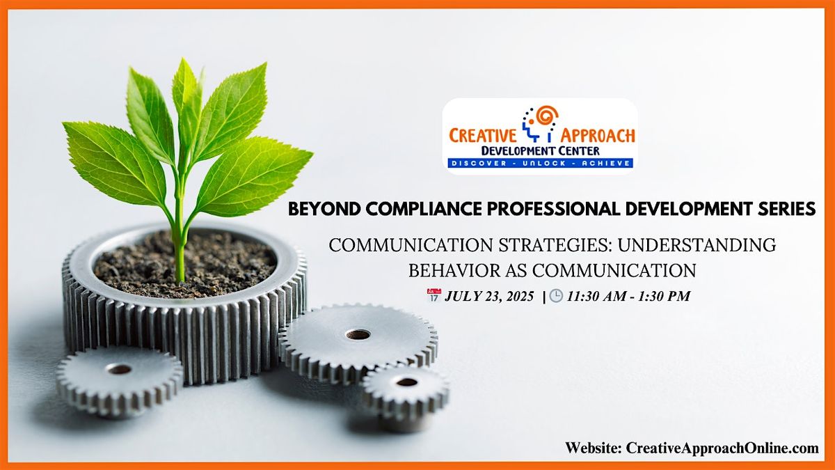 Communication Strategies: Understanding Behavior as Communication, 23 July | Event in Henrico | AllEvents
