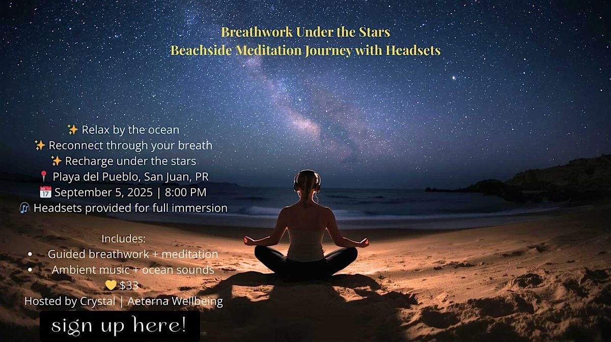 Breathwork Under the Stars, 26 September | Event in San Juan | AllEvents