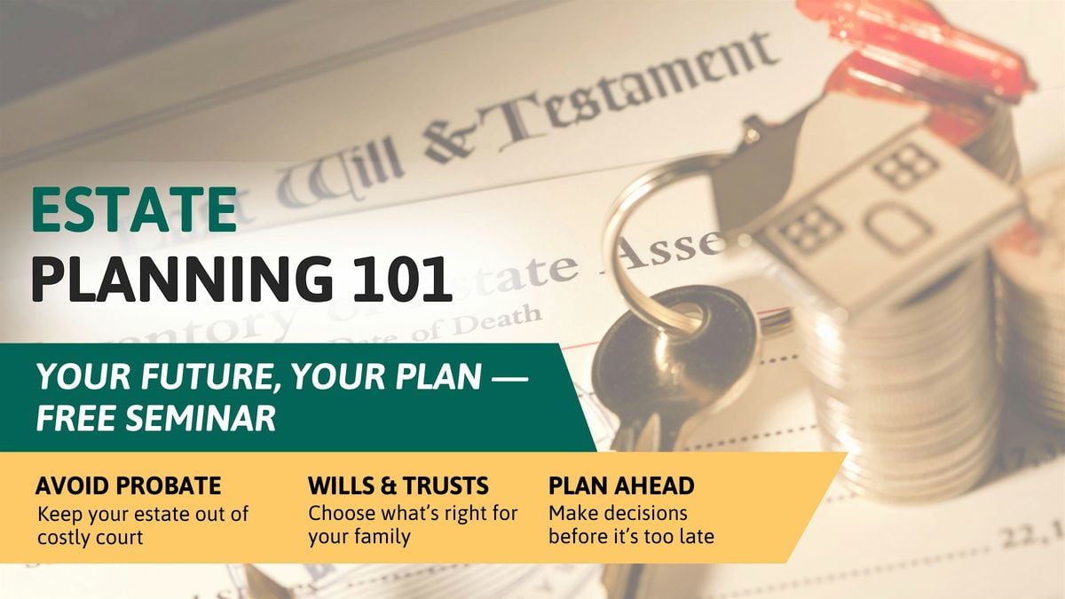 Estate Planning 101: Wills, Trusts & Protecting What Matters Most, 25 September | Event in Lithia Springs