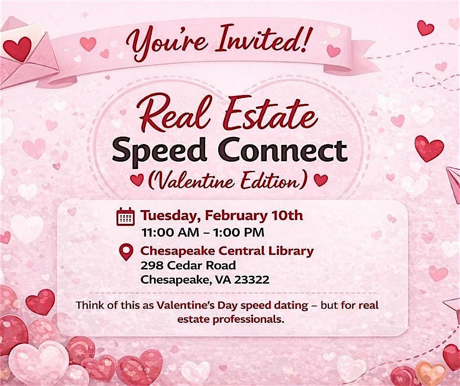 Real Estate Speed Connect (Valentines edition)