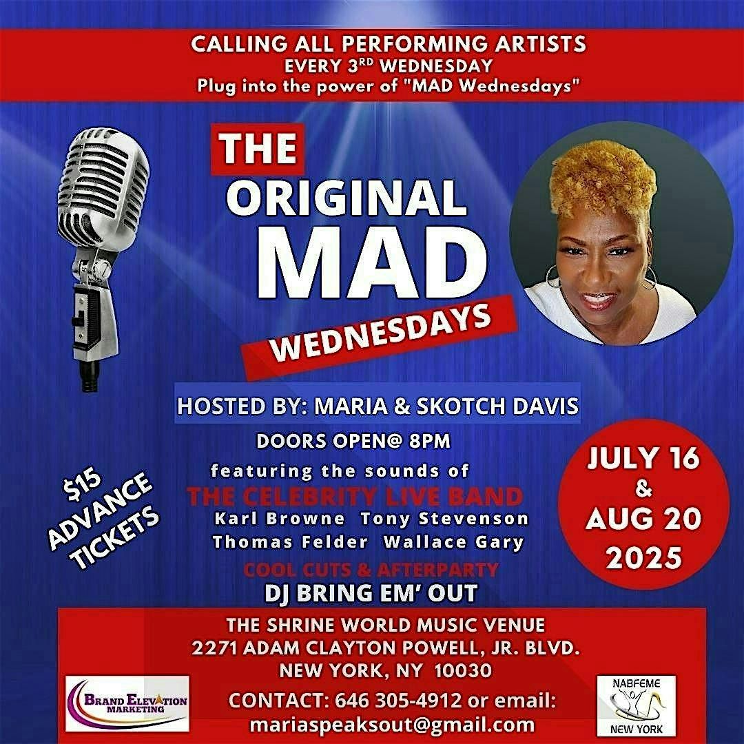 MAD Wednesday's | Event in New York | AllEvents