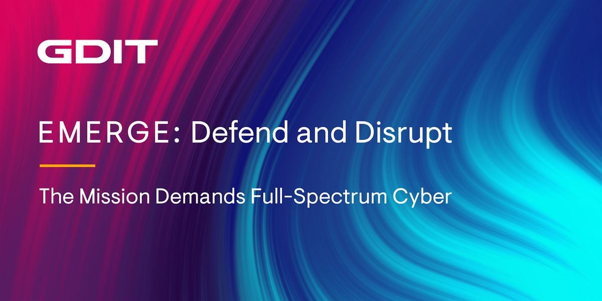 GDIT Emerge: Defend and Disrupt, 4 September | Event in Washington | AllEvents
