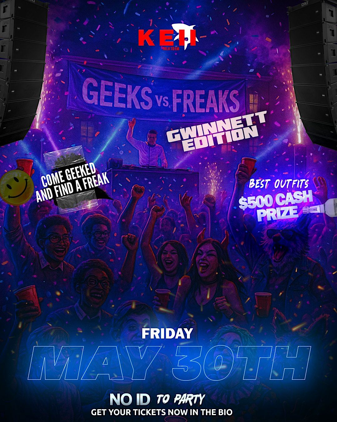 Geeks Vs Freaks Gwinnett Edition, 30 May | AllEvents
