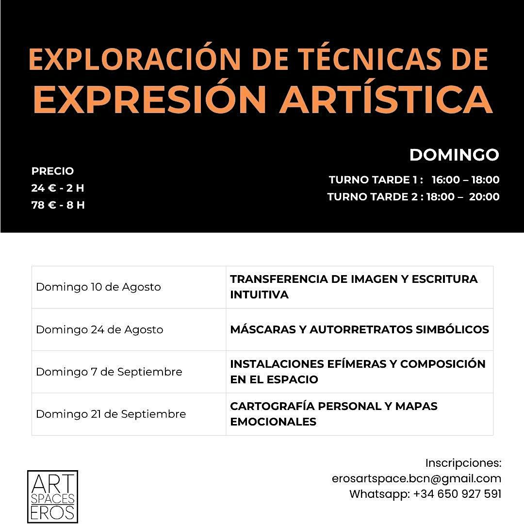EXPLORACIÓN DE TÉCNICAS DE EXPRESIÓN ARTÍSTICA | Event in Barcelona | AllEvents