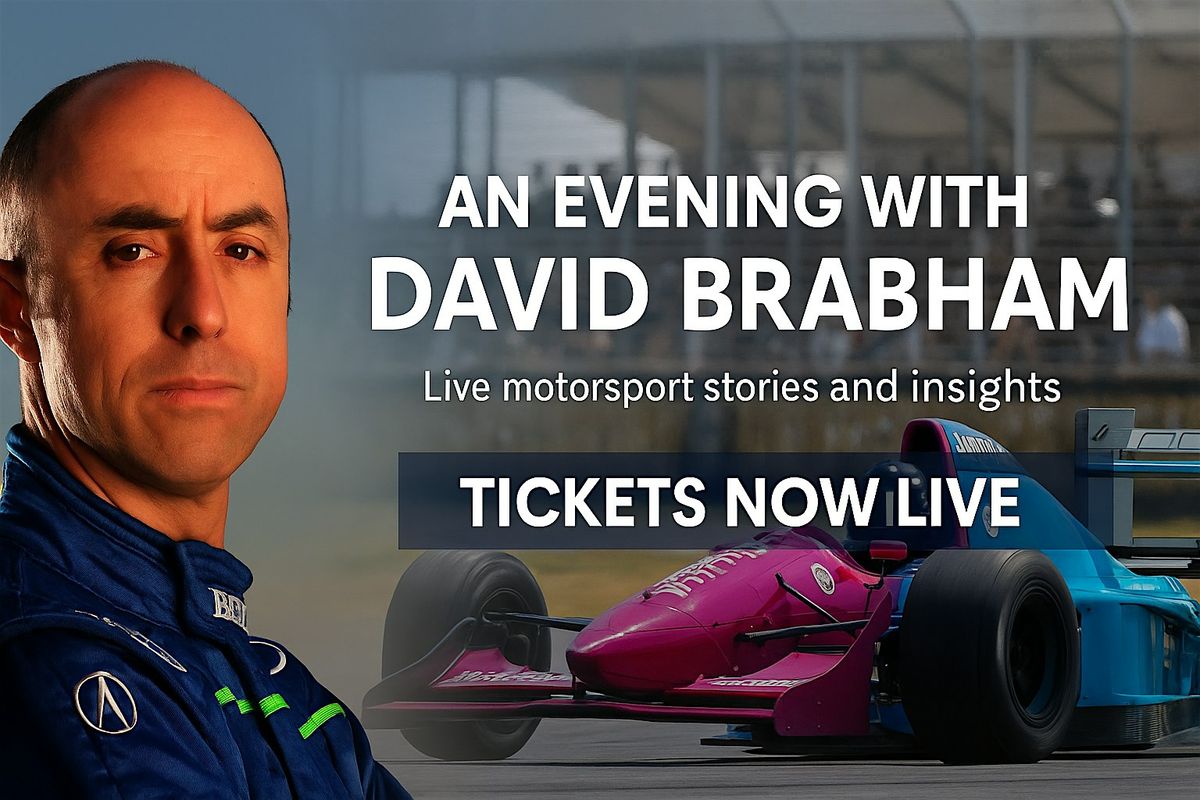 Evening with David Brabham | Event in Southwell | AllEvents