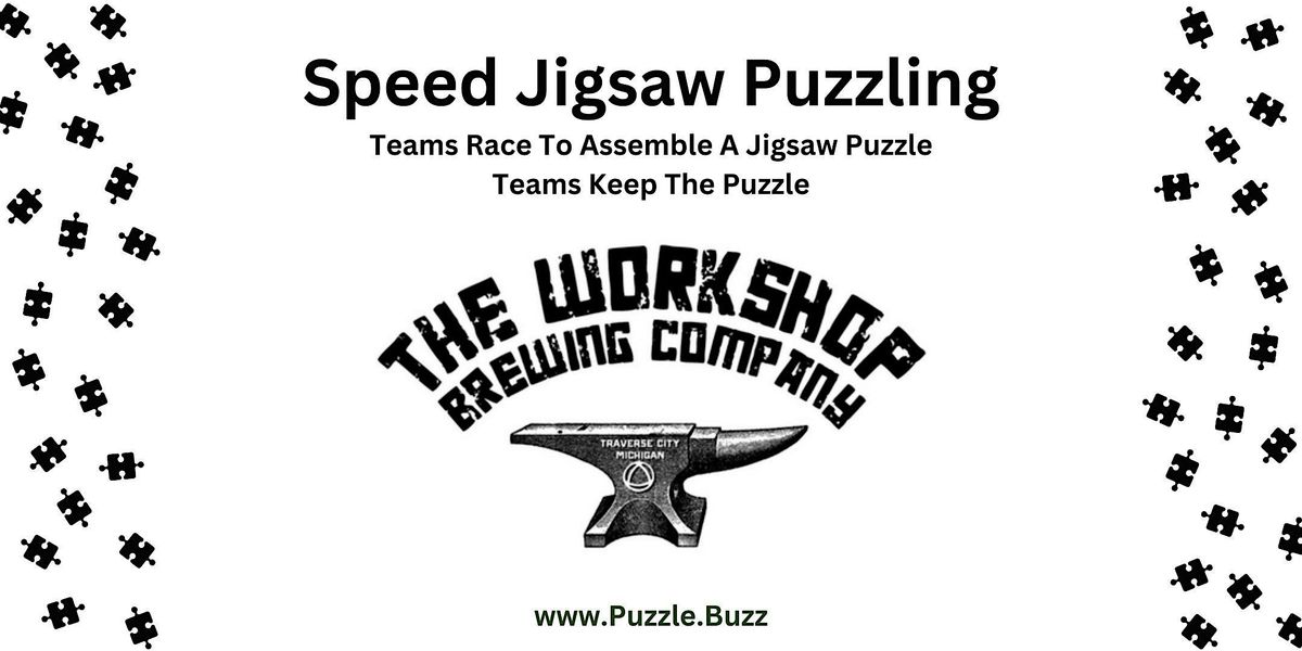 Speed Puzzling at Workshop Brewing, 28 May | Event in Traverse City | AllEvents