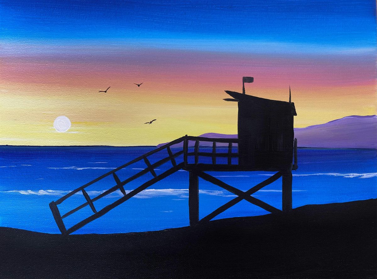 Sunset Tower Paint and Sip in Dana Point! Painting with a view!, 28 June | Event in Dana Point | AllEvents