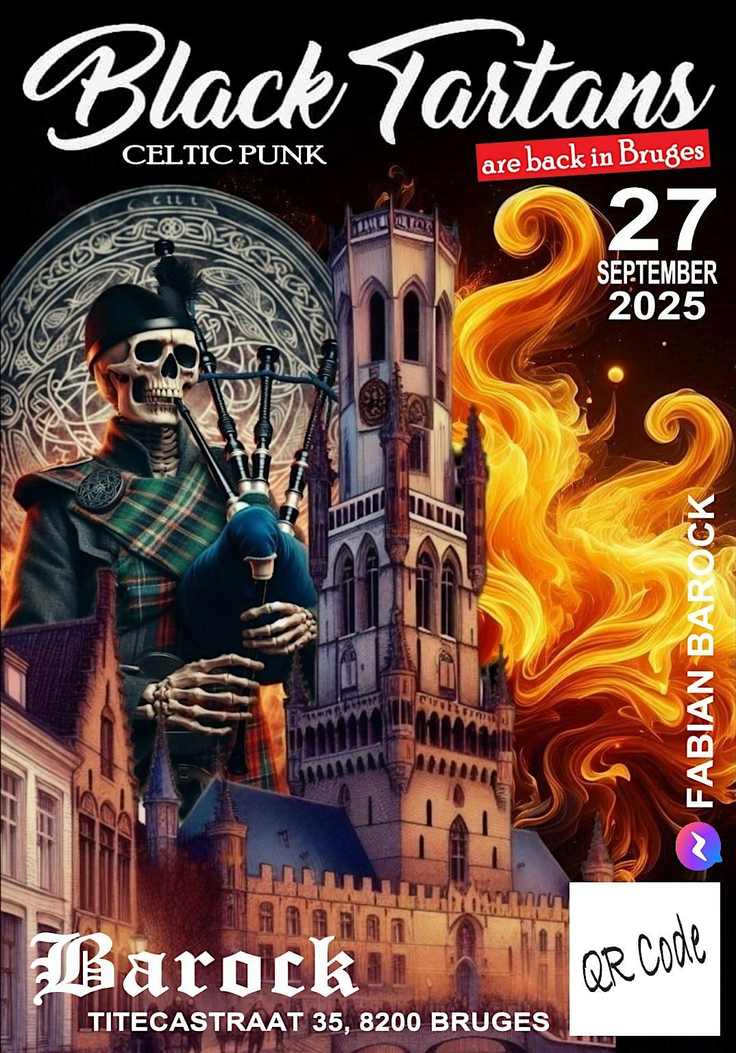 BLACK TARTANS live In The Barock, 27 September | Event in Brugge | AllEvents