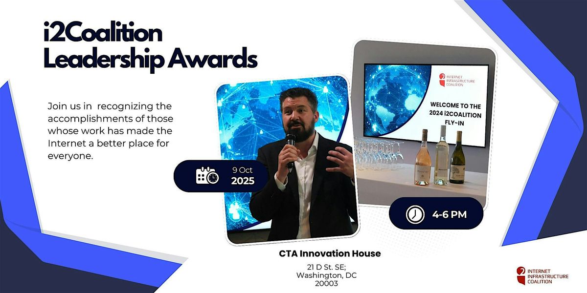 Internet Leadership Awards Ceremony 2025, 9 October | Event in Washington | AllEvents