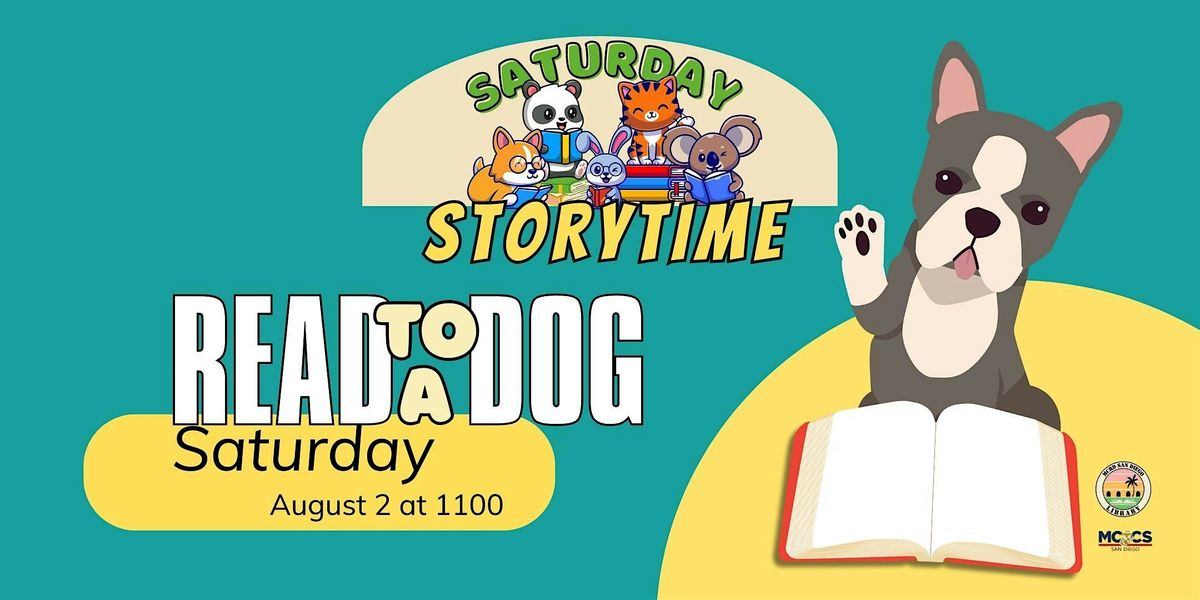 Read to a Dog at MCRD Library, 2 August | Event in San Diego | AllEvents