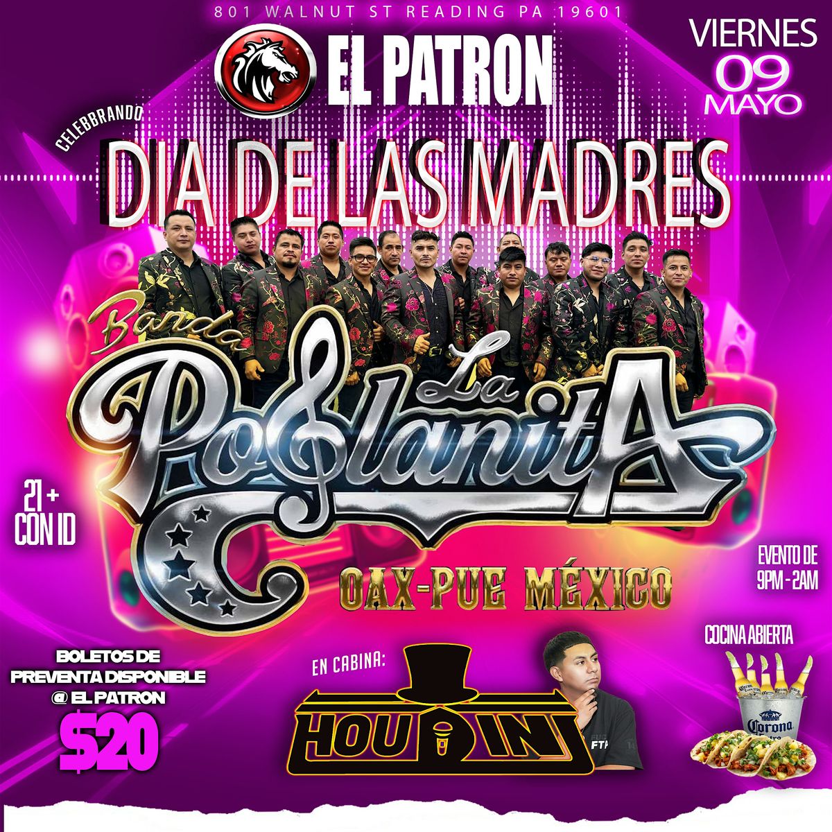 CELEBRANDO DIA DE LAS MADRES, 9 May | Event in Reading | AllEvents