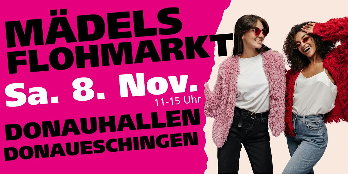 Mädelsflohmarkt Donaueschingen 8.11.2025, 8 November | Event in Donaueschingen | AllEvents