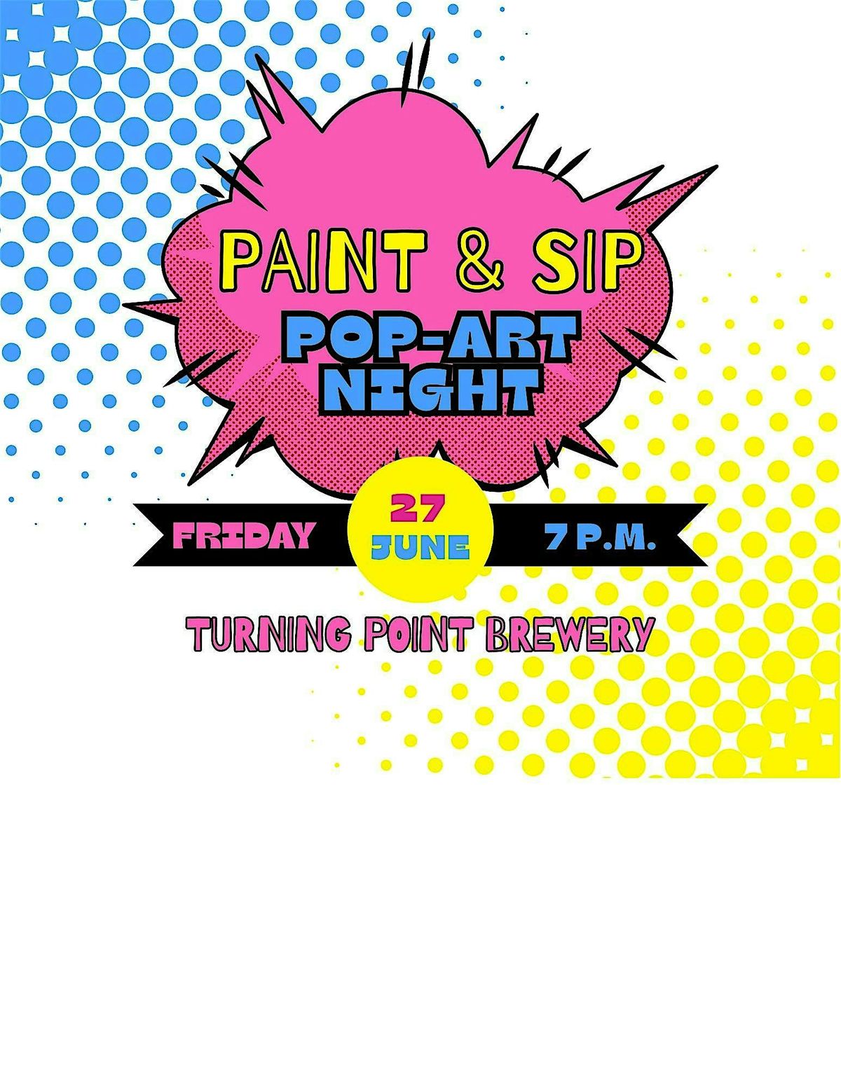 Paint & Sip - Pop Art, 27 June | Event in Bedford | AllEvents