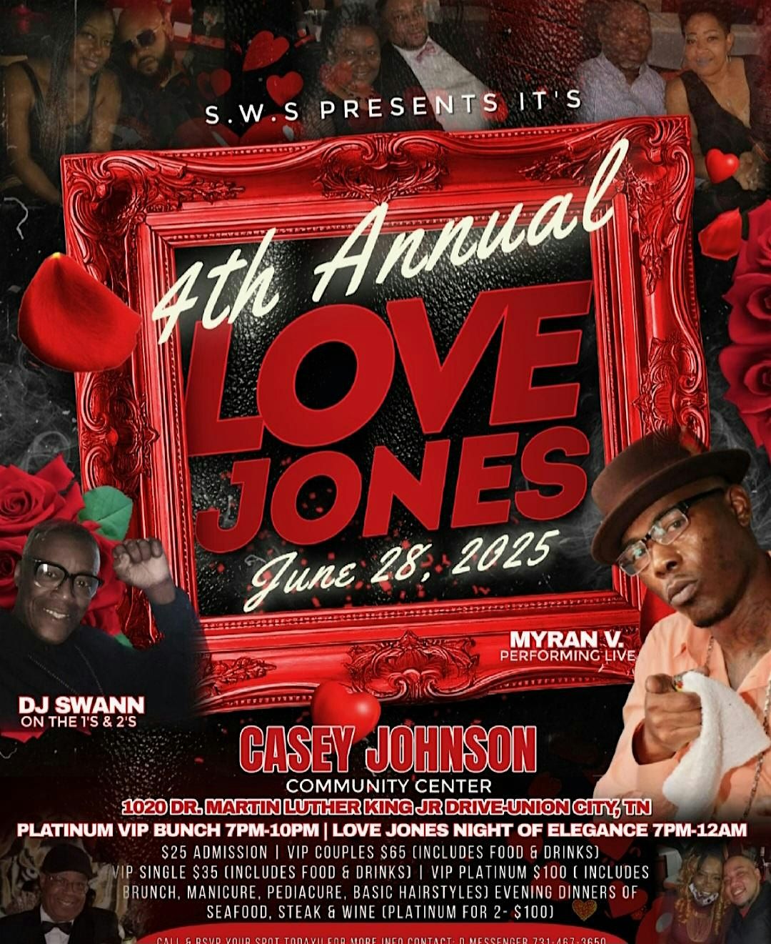 4th ANNUAL LOVE JONES, 28 June | Event in Union City | AllEvents