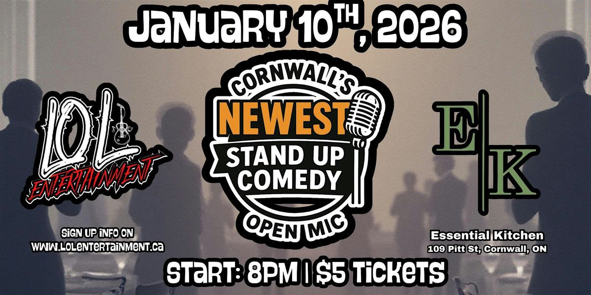 Cornwall's NEWEST Stand Up Comedy Open Mic, 10 January | Event in Cornwall | AllEvents