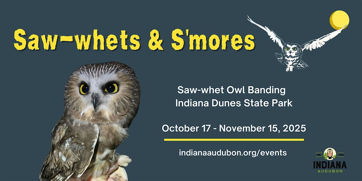 Saw-Whets & S'mores: Indiana Dunes, 17 October | Event in Chesterton | AllEvents