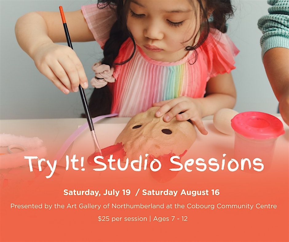 Try it, Studio Sessions, 16 August | Event in Cobourg | AllEvents