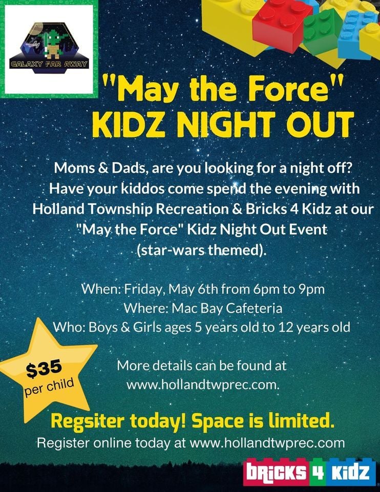 "May the Force" Kidz Night Out 2022, Macatawa Bay Middle School