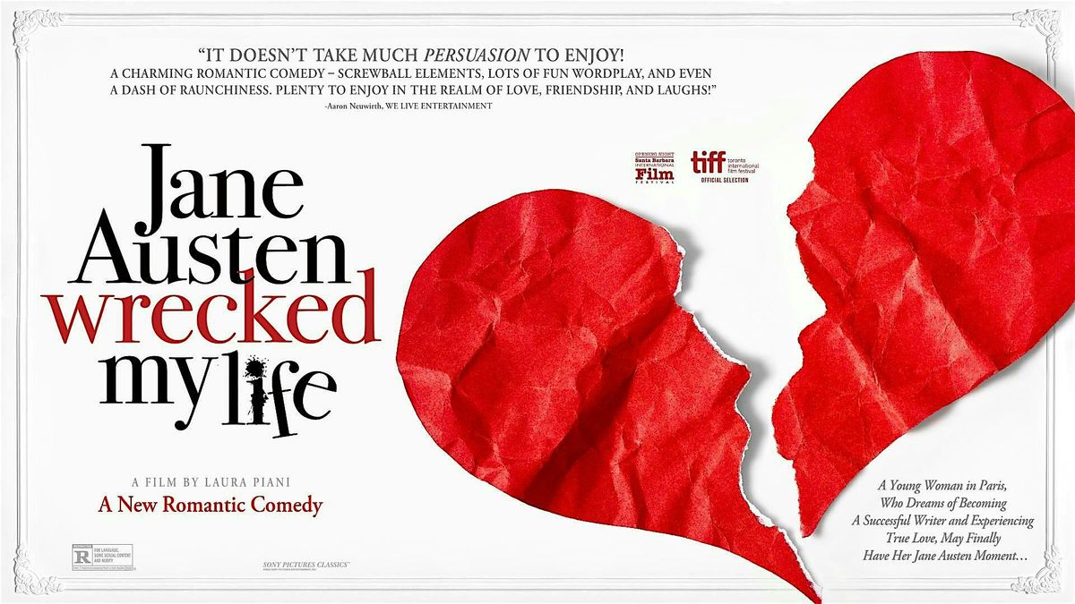 JANE AUSTEN WRECKED MY LIFE | FREE Cleveland Advance Screening | Event in Valley View | AllEvents