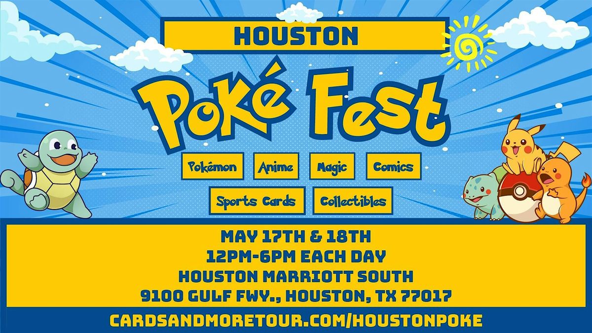 Houston Poké Fest, 17 May | Event in Houston | AllEvents