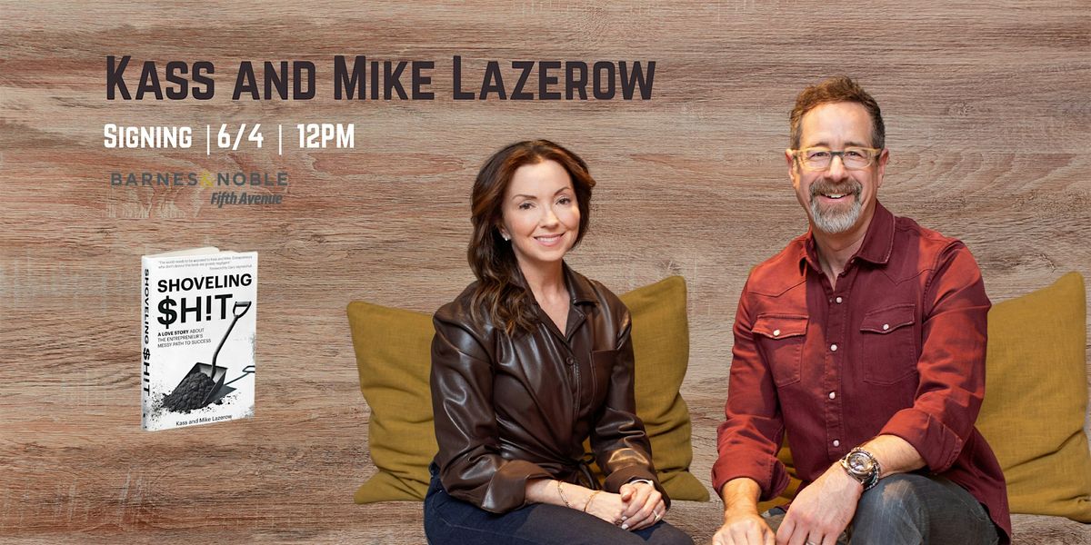 Signing with Kass and Michael Lazerow @ B&N 5th Ave NYC!, 4 June | Event in New York | AllEvents