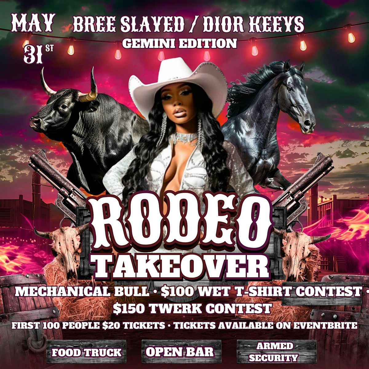 BREE SLAYED /KEEY DIOR RODEO TAKEOVER GEMINI EDITION !! | Event in Greensboro | AllEvents