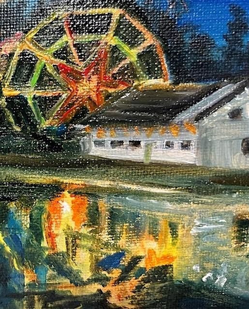 Sherman's Ferris Wheel Painting | Cheryl Bielli, instructor, 28 August | Event in Gloversville | AllEvents