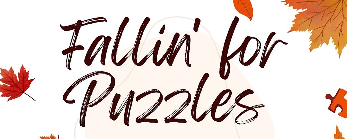 Fallin' for Puzzles Round 2, 18 October | Event in Williamsburg | AllEvents