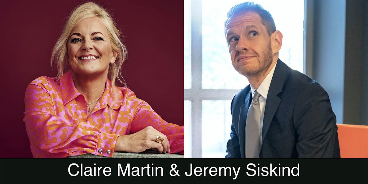 JazzVox House Concert: Claire Martin & Jeremy Siskind (Bainbridge: Smart), 12 September | Event in Bainbridge Island