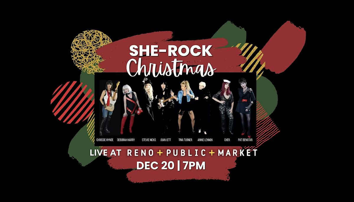 She-Rock Christmas LIVE at Reno Public Market, 20 December | Event in Reno | AllEvents