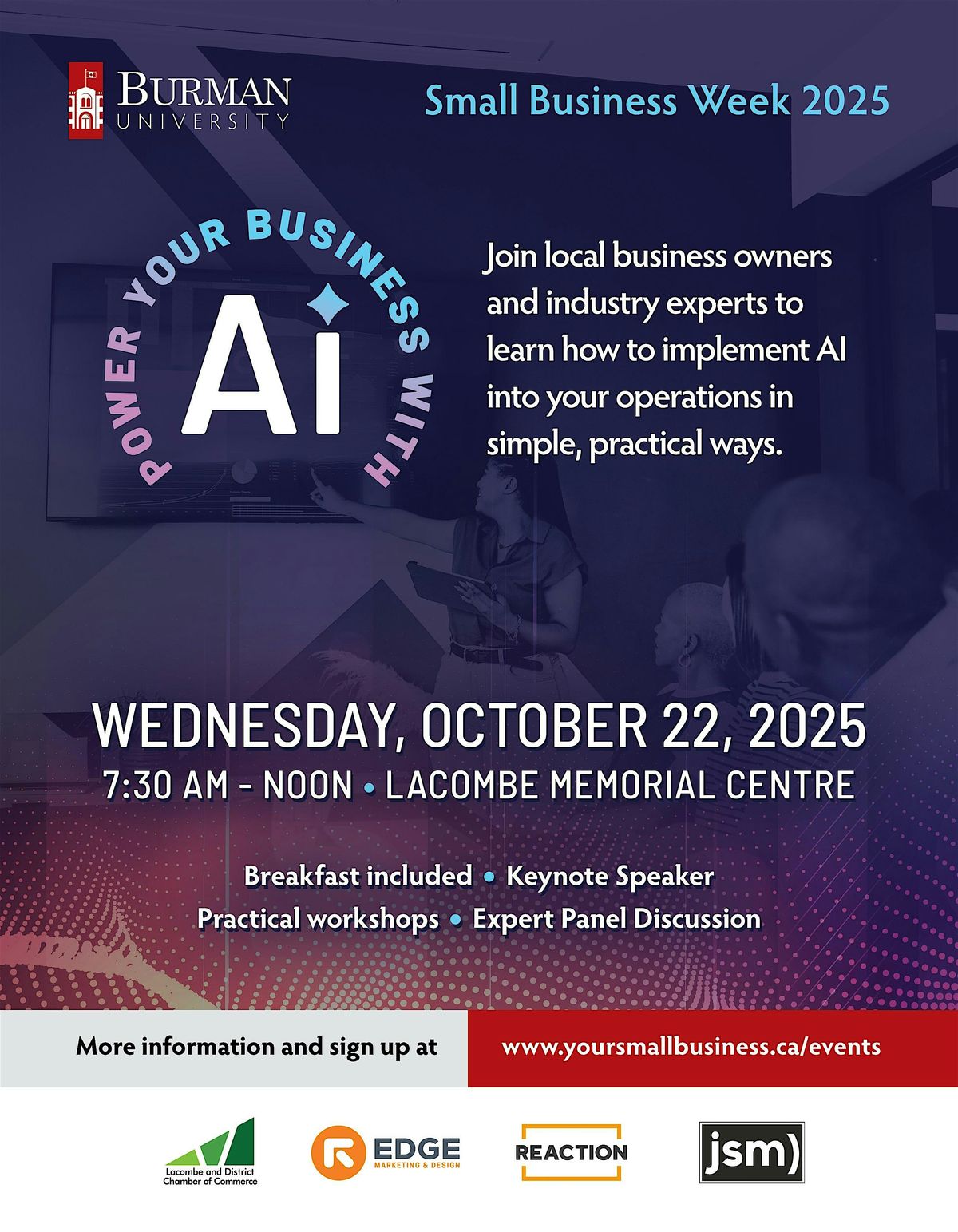 Power Your Business with Ai, 22 October | Event in Lacombe | AllEvents