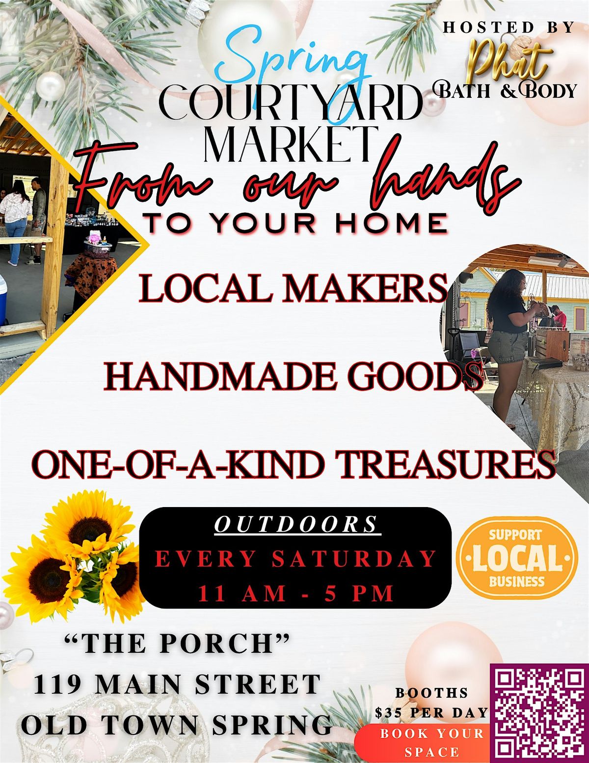 Spring Courtyard Market "The Porch" | Event in Spring | AllEvents