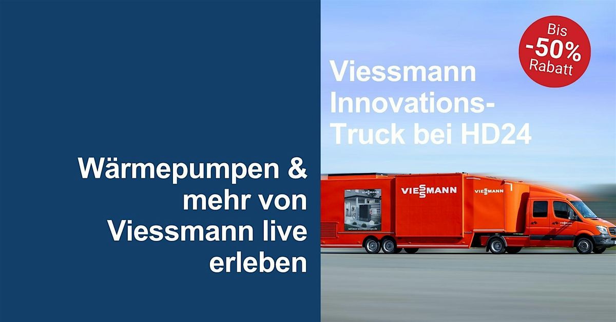 Viessmann Innovationstruck - Wärmepumpen & mehr live erleben, 1 August | Event in Gießen | AllEvents