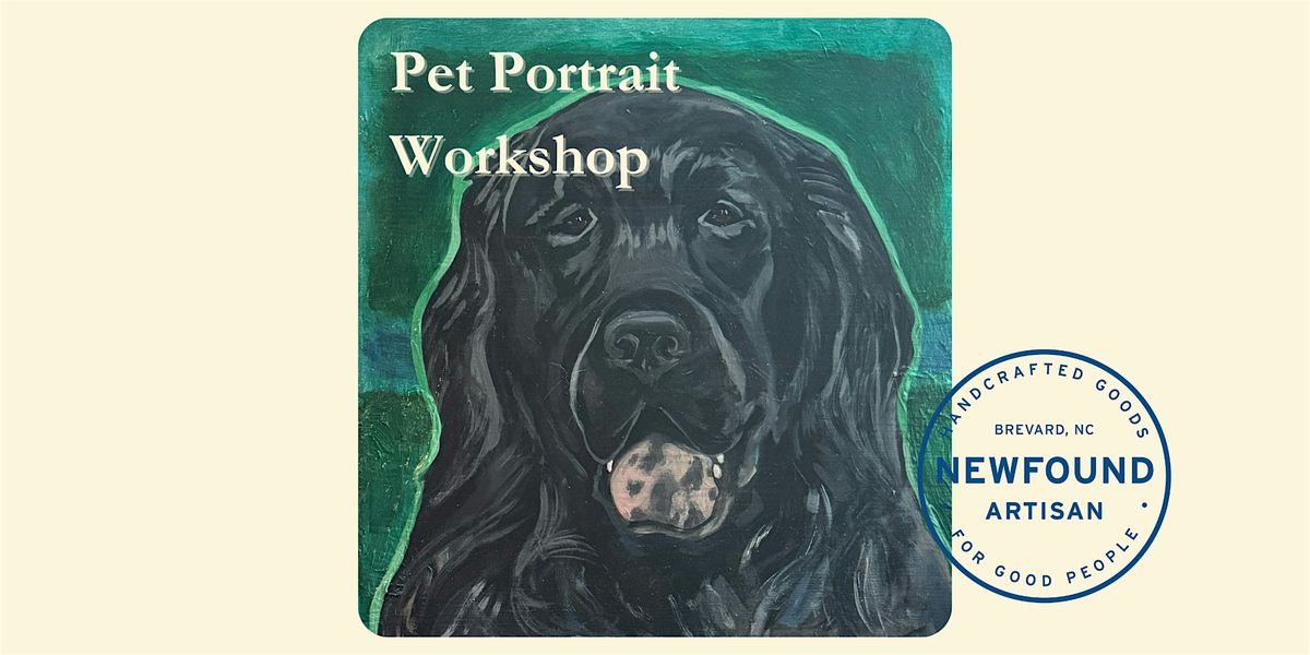 Pet Portrait Workshop, 1 November | Event in Brevard | AllEvents