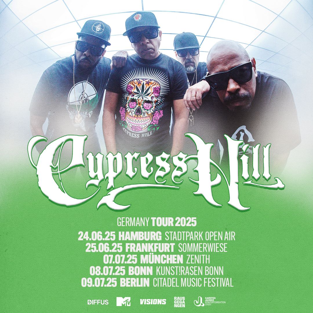 Cypress Hill Hamburg Tickets, 24 June | Event in Hamburg | AllEvents