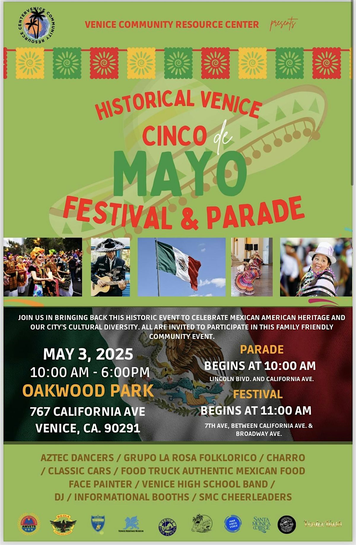 HISTORICAL VENICE CINCO DE MAYO PARADE & FESTIVAL | Event in Venice | AllEvents