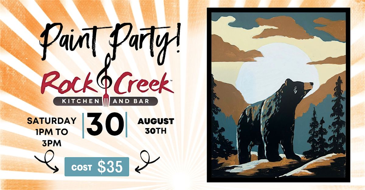 Country Bear | Rock Creek Kitchen & Bar | Event in Middleburg Heights | AllEvents